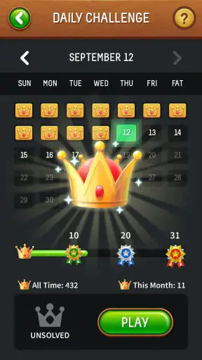 Paciência screenshot