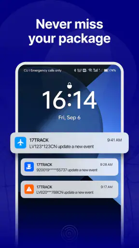 Pacote e Rastreador de Pedidos screenshot