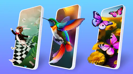 Papéis de Parede Animados 3D screenshot