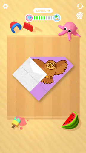 Paper Fold: jogo de lógica screenshot