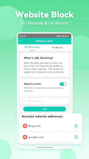Parental Control - KidsLink screenshot
