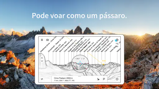 PeakFinder screenshot