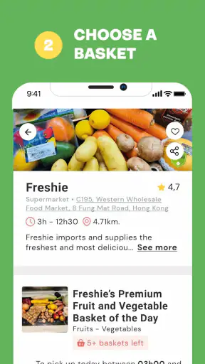 Phenix, a app anti-desperdício screenshot