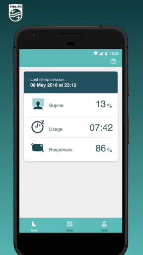 Philips NightBalance screenshot