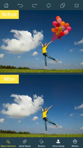 Photo Retouch-Editor de Fotos screenshot
