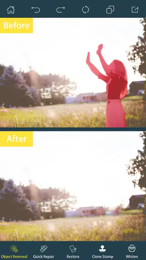 Photo Retouch-Editor de Fotos screenshot