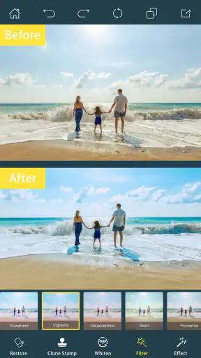 Photo Retouch-Editor de Fotos screenshot