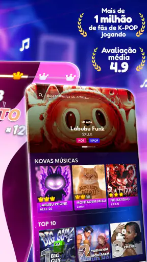 Piano Gato Mágico: Jogo Música screenshot
