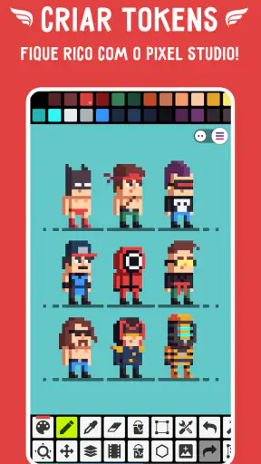 Pixel Studio PRO: editor screenshot