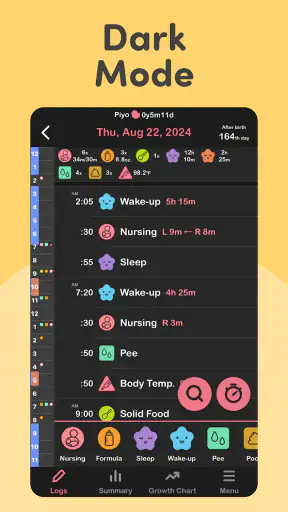 PiyoLog: Rastreador de Bebê screenshot