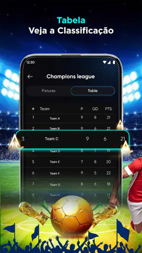 Placar ao Vivo - Futebol screenshot
