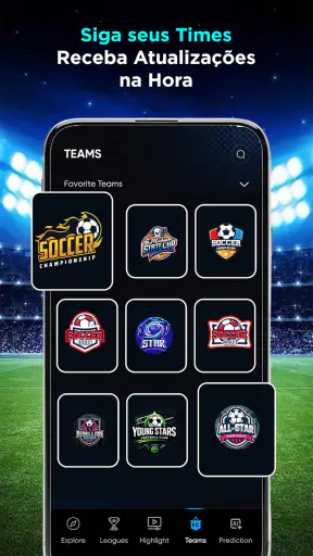 Placar ao Vivo - Futebol screenshot