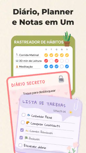 Planner Diário: Notes, Journal screenshot