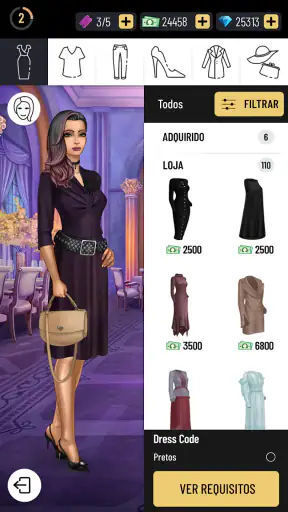 Pocket Styler: Jogo De Vestir screenshot