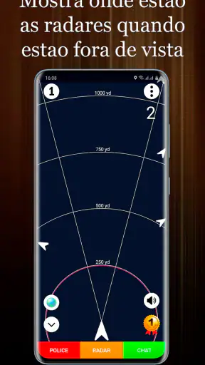 Polícia Radar Detector Câmera screenshot