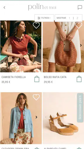 Polin et moi: Moda Online screenshot