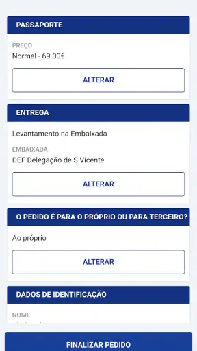 Portal Consular screenshot