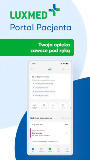 Portal Pacjenta LUX MED screenshot