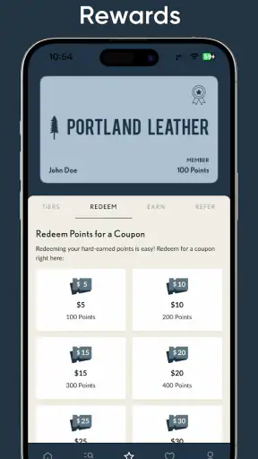 Portland Leather Goods screenshot