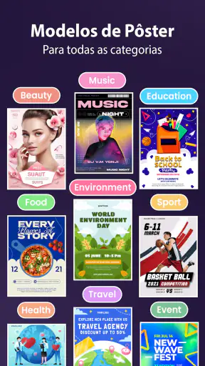 Poster Maker: Fazer Cartaz screenshot