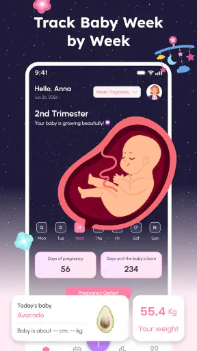 Pregnancy Tracker & Mom Care screenshot