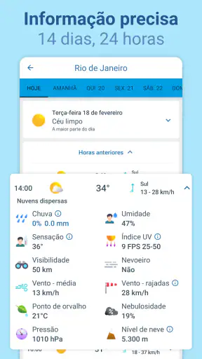 Previsão do Tempo - Meteored screenshot