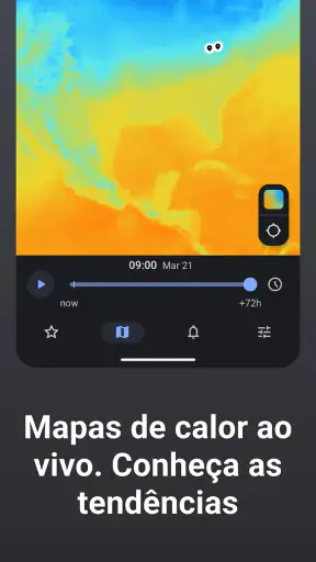 Previsão do tempo Rain Viewer screenshot