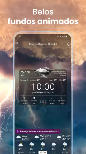 Previsão do tempo vivo° screenshot