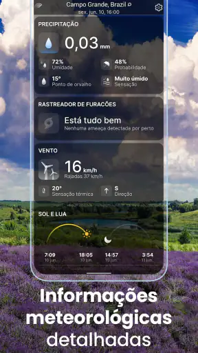 Previsão do tempo vivo° screenshot