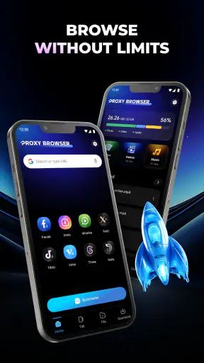 Proxy Browser: Private Browser screenshot