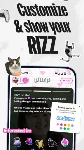 purp - Novos amigos screenshot