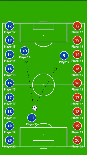 Quadro Tático: Futebol screenshot
