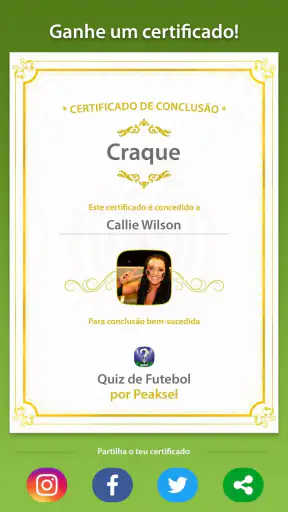 Quiz de Futebol - Jogo trivia screenshot