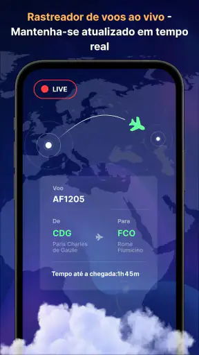 Rastrear Voos - Radar Vivo screenshot