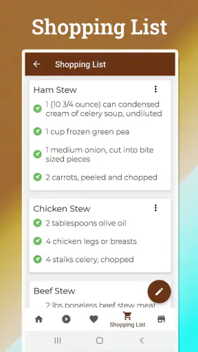Receitas do Stew screenshot