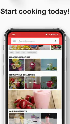 Receitas fáceis de Smoothie screenshot