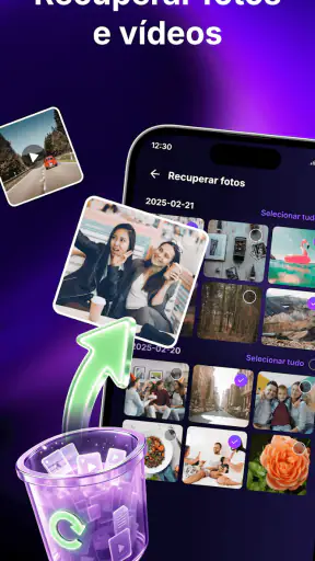 Recup. & Limp. de arquivos screenshot