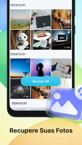 Recuperar Fotos e Dados screenshot