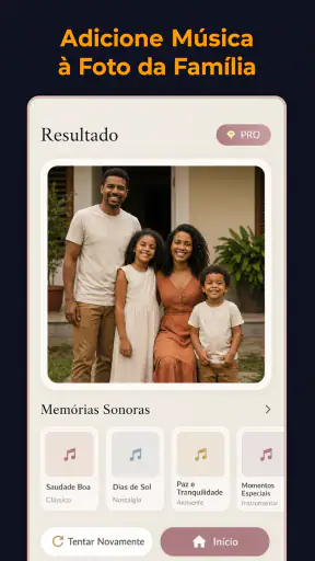 Restaurar Foto IA com Música screenshot