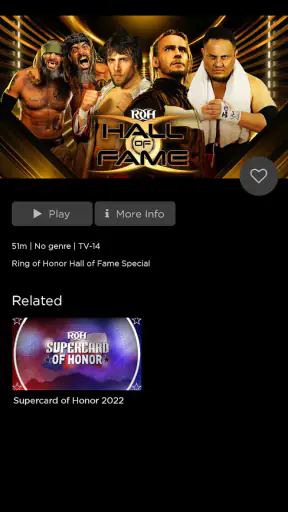 Ring of Honor screenshot