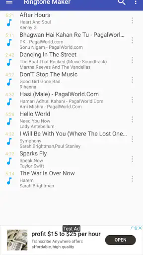 Ringtone Maker:crie ringtone screenshot