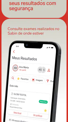 Sabin Diagnóstico e Saúde screenshot