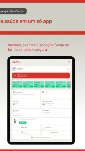 Sabin Diagnóstico e Saúde screenshot