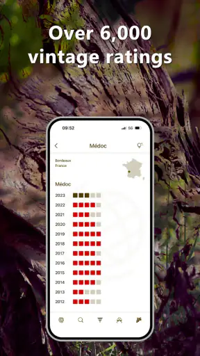 Safras de vinhos screenshot