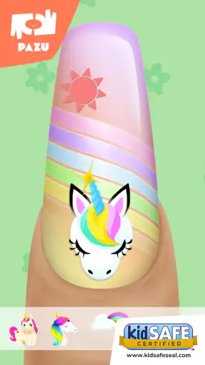 Salão manicure para meninas screenshot