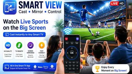 Samsung Smart View TV Cast screenshot