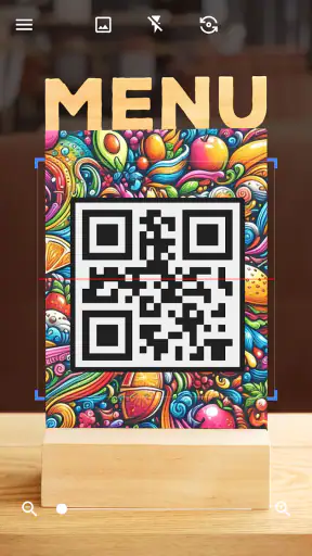 Scanner de QR Código de Barras screenshot