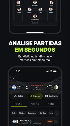 Scout Picks: Aposte com dados screenshot