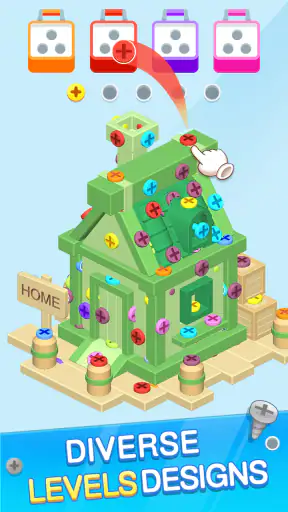 Screw Away: Pinos 3D screenshot