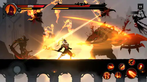 Shadow Knight Ninja Jogo Fight screenshot